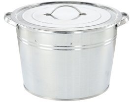 Metalleimer mit Deckel 25 L – OCY25