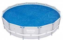 Solarabdeckung für Pool mit Rahmen 4,27–4,57 m – BES58252