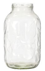 Glasglas 5000 ml, 2 Stück im Set verpackt - PAC5000-O