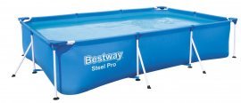 Gartenpool mit Stahlrahmen 300x201x66 cm – BES56411