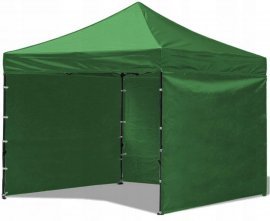 <p>Gewerbe- und Gartenpavillon 3x3 m – grün – NAM7472</p>