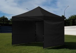 Verkaufs- und Gartenzelt 3 x 3 m – Schwarz – NAM5742