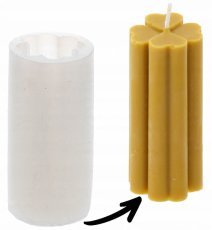 Silikonform für Kerzen Kleeblatt - BEE2830