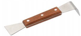 Imkermeißel aus rostfreiem Stahl mit Holzgriff 20 cm - BEE4056