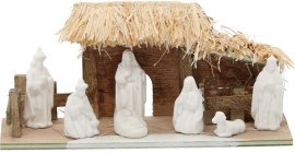 Weihnachtskrippe mit LED-Beleuchtung – GOT0804