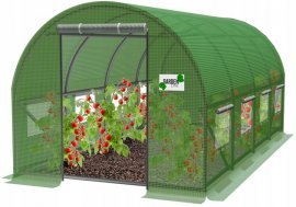 Garten-Gewächshaus 6x3 m – grün – TUN5613