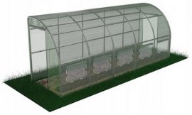 Gartengewächshaus 6x1,5m - TUN1446