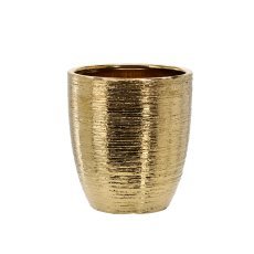 Gartenblumentopf 20 cm – gold – ELI2210