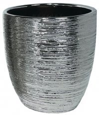Gartentopf 20 cm – Silber – ELI2241