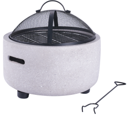 Garten-Feuerstelle mit Deckel – BBQ0124