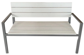 Gartenbank – grau – MEB0803