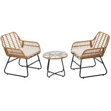 Gartenmöbel-Set – Braun – ABI3408
