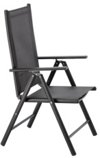 Gartenstuhl – grau – TIH3804