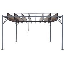 Gartenpergola 3x4 m – Braun – TUN4023