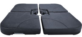 Sonnenschirmständer 50 cm – Schwarz – GAO5013