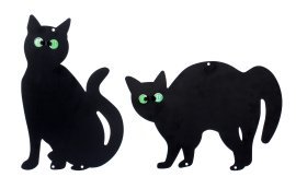 Vogelscheuche – Katze, Packung mit 9 Stück – EDA3115