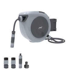 Automatischer Gartenschlauchaufroller mit Schlauch – 35 m – ZHO9708