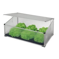 Gewächshaus / Pflanzkasten 100 x 60 x 30/40 cm aus Polycarbonat