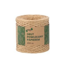 Papierummantelter Draht 200 m - EDA4489