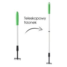 Rechen mit teleskopierbarem Stiel 66,5–99 cm – WAN6797