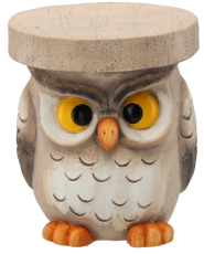 Gartenfigur – Eule als Blumentopfhalter – GOT8975