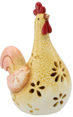 Gartenfigur – Henne mit LED – GOT9064
