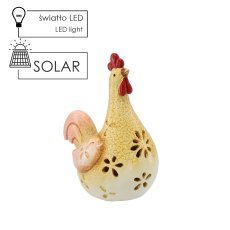 Gartenfigur – Henne mit LED – GOT9064