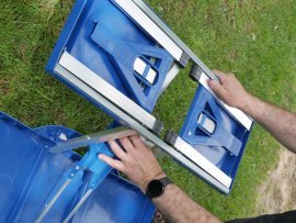 Klappbarer Campingtisch mit Hockern – OXE2712