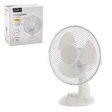 Tischventilator 25 W – Weiß – FAN9066