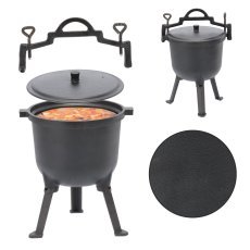 Gusseiserner Jagdkessel 8 L – BBQ3710