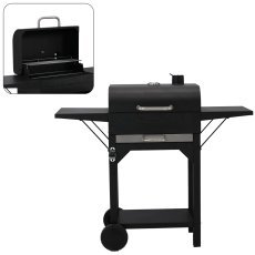 Holzkohlegrill mit Rädern – BBQ6049