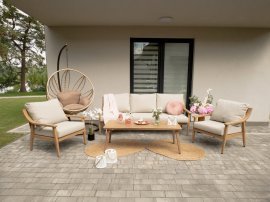 Gartenmöbel-Set Nikozja – Beige – ALM9552