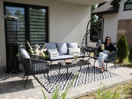 Gartenmöbel-Set – Anthrazit – ABI8500