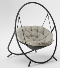 Hängesessel Patio – grau – FAT9927