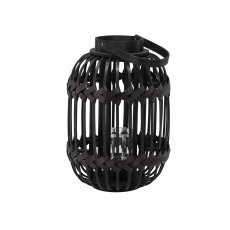 Lampe 38/51 mit Glaseinsatz – Schwarz – LIS3230