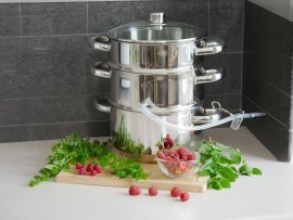 Entsafter aus Edelstahl 5 L 3 in 1 – WOT0163