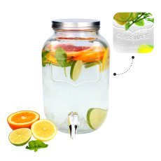 Glasgefäß mit Zapfhahn 4L - DUC1029