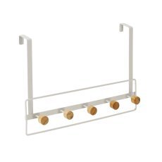 Metall-Türhaken mit 5 Bambushaken, 39 x 5 x 38 cm *6613