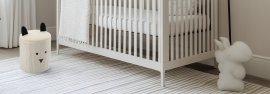 Chomik - Faltbarer Hocker mit Stauraum – Weiß – PHO4243