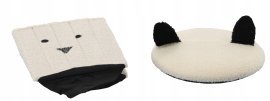 Chomik - Faltbarer Hocker mit Stauraum – Weiß – PHO4243