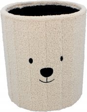 Chomik - Faltbarer Hocker mit Stauraum – Beige – PHO4250