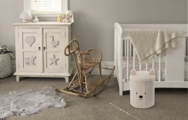 Chomik - Faltbarer Hocker mit Stauraum – Beige – PHO4250