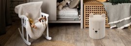 Chomik - Faltbarer Hocker mit Stauraum – Beige – PHO4250