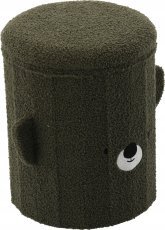Chomik - Faltbarer Hocker mit Stauraum – Grün – PHO4267