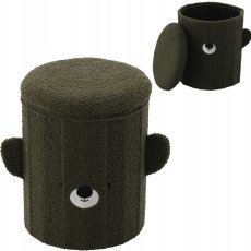 Chomik - Faltbarer Hocker mit Stauraum – Grün – PHO4267