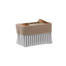 Rechteckiger Organizer 20 x 30 x 18 cm, gestreift, groß, mit *4823