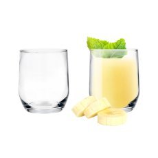 Set mit 6 Trinkgläsern, niedrig, 315 ml *3731