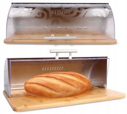 Chomik - Brotkasten aus Bambus Canella 39 x 28,5 x 15 cm *5738