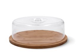 Runde Servierplatte mit Deckel 28x9,5 cm*2384