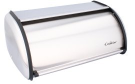 Brotdose Ginepro – matt silberfarbenes Metall, 36 x 23 x 14,5 cm *5064